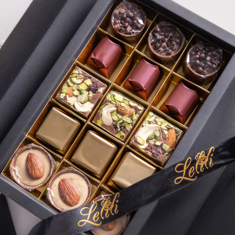 The Signature Noir Chocolate Gift Box | Luxury Assorted Chocolates