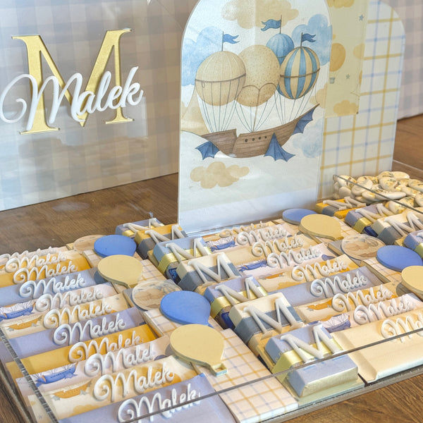 The Little Voyager Personalized Celebration Tray