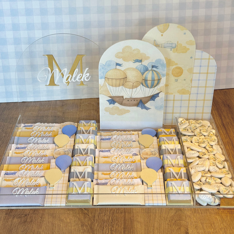 The Little Voyager Personalized Celebration Tray