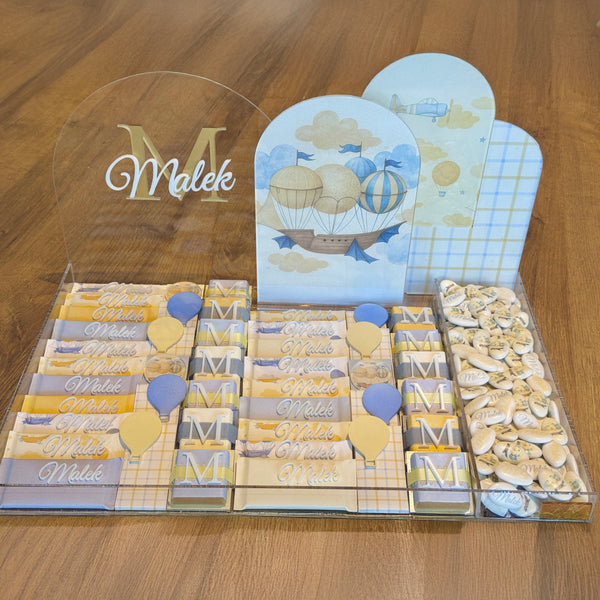The Little Voyager Personalized Celebration Tray