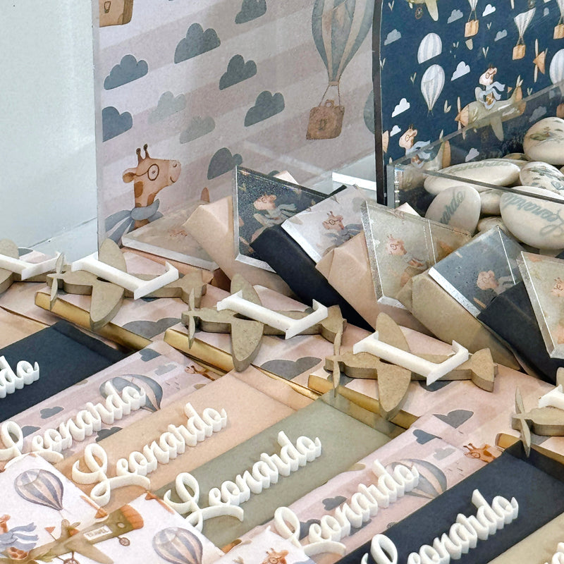 The Little Aviator Personalized Celebration Tray