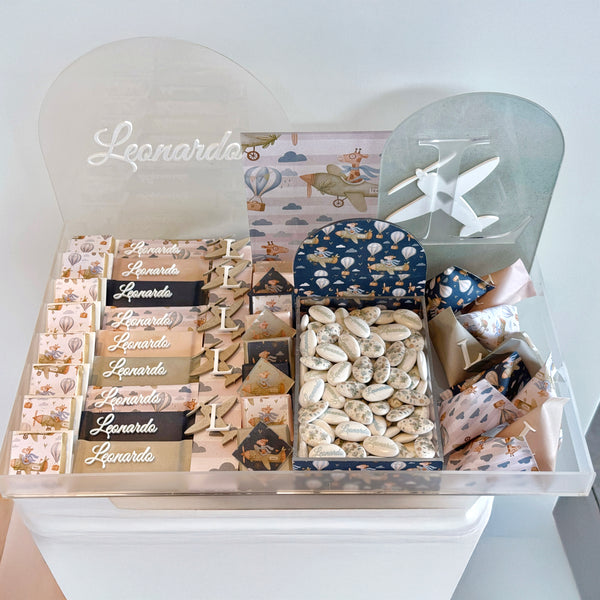 The Little Aviator Personalized Celebration Tray