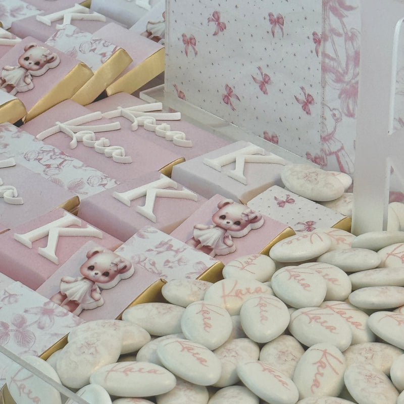 The Blush Blossom Personalized Celebration Tray