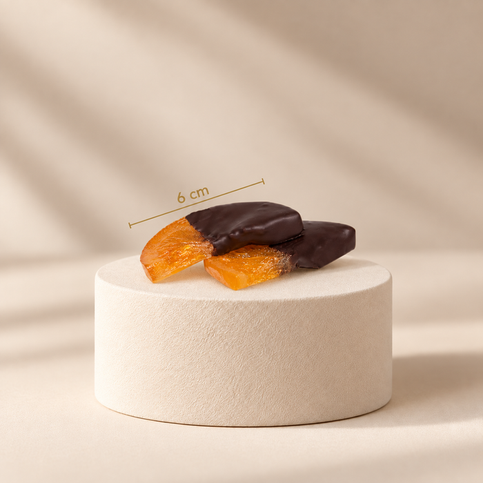 Chocolate Half Orange Slices Dark