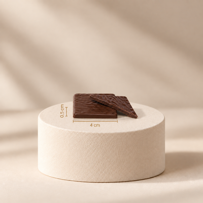 Chocolate Square Plain