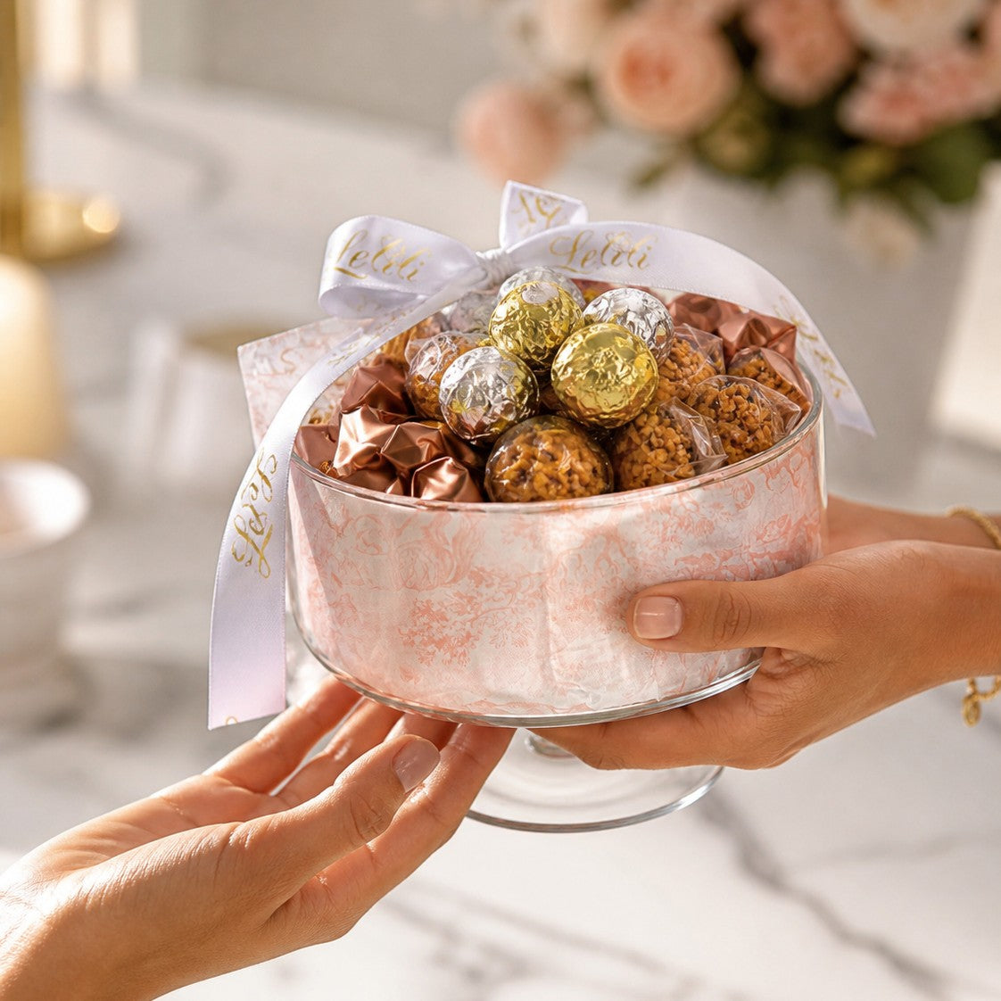 The Elegant Chocolate Vase