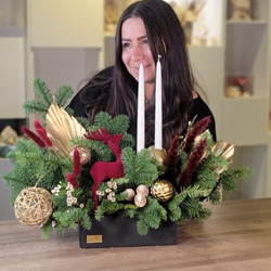 Red Candle Christmas