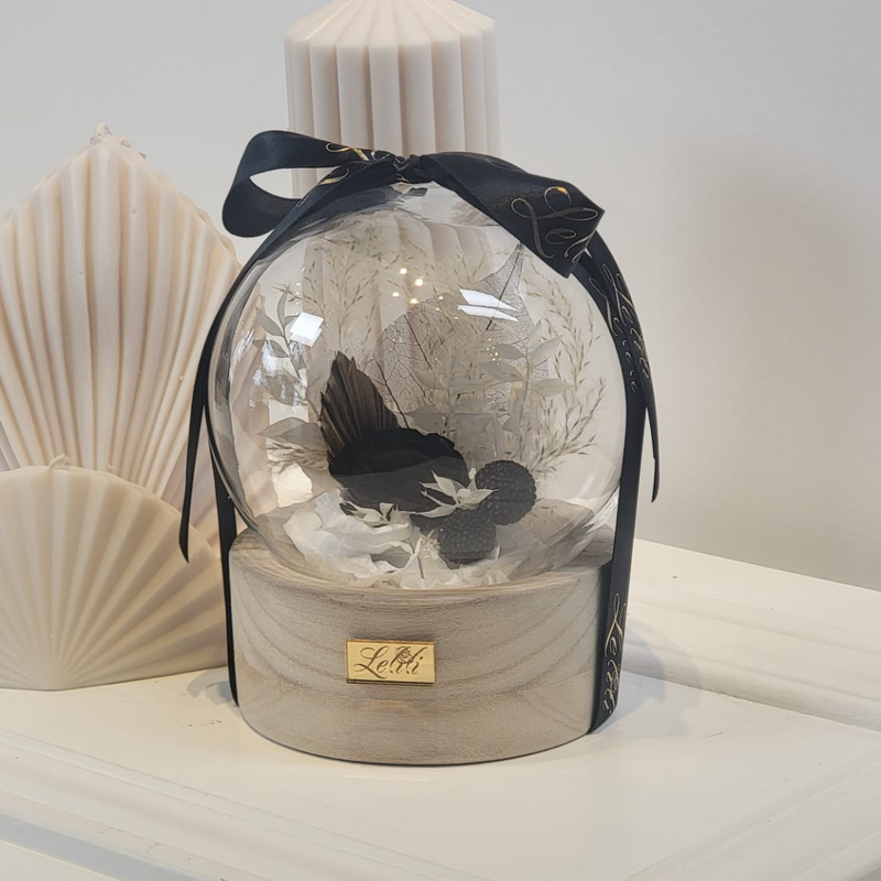 White Enchanted Globes