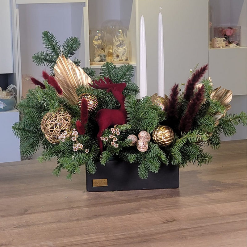 Red Candle Christmas
