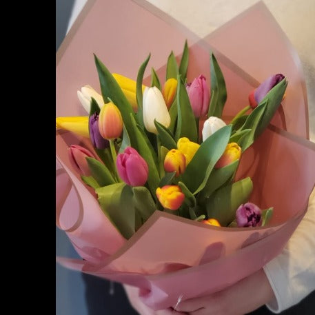 Wrapped Tulips
